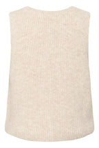 Xenya Knitted Waistcoat, Crystal Grey Melange image 5