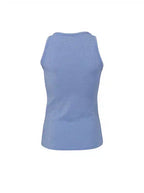 Faye Lurex Vest Top, Light Blue colour image 3