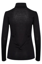 Rollneck Top, Black image 6