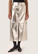 Danila Skirt, Gold — Soaked in Luxury