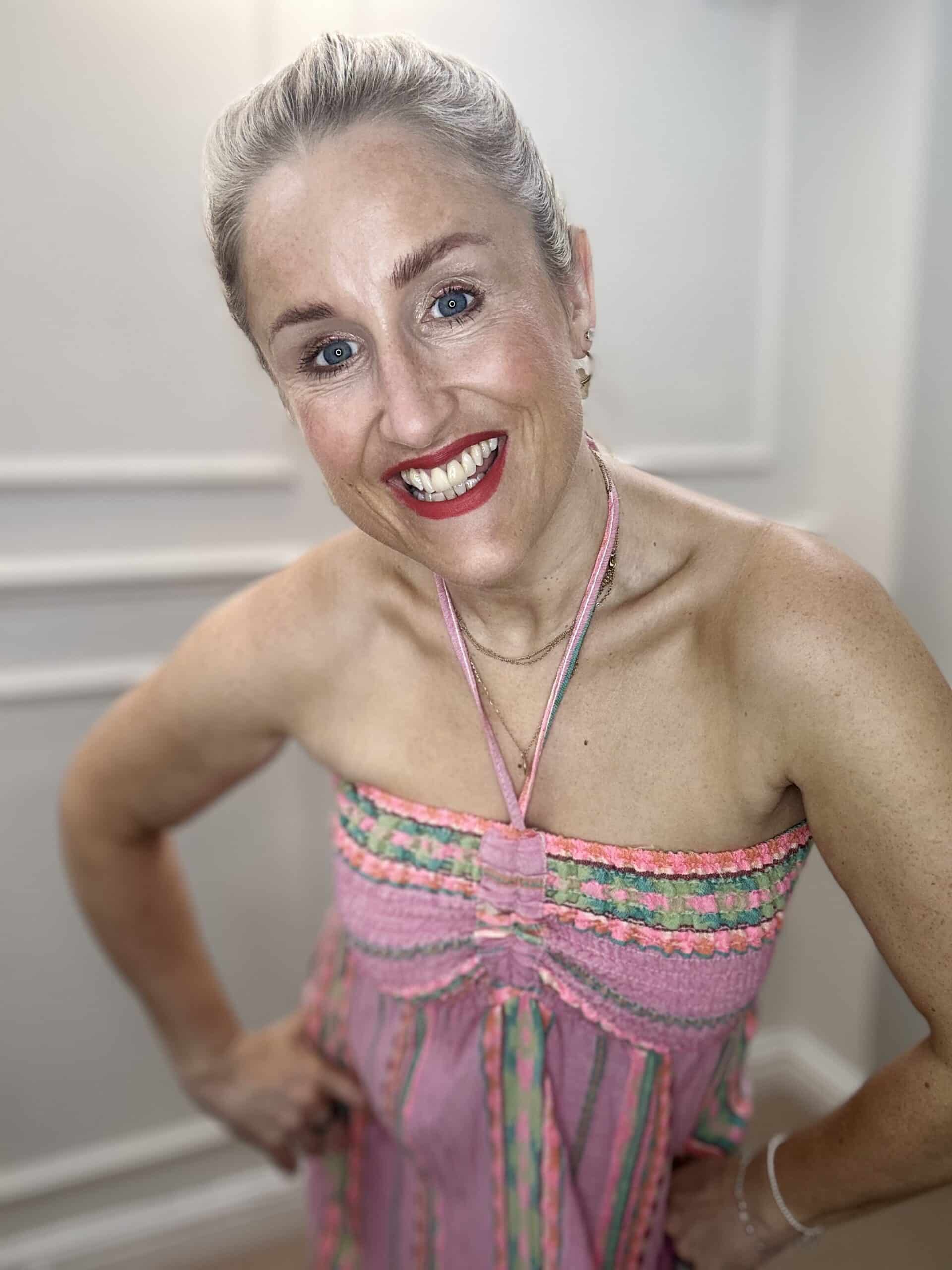 Mabel Dress, Pink image 1