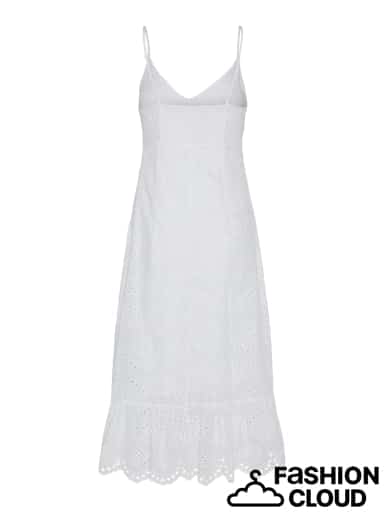 Vilde Strap Dress, Bright White image 7