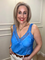 Ali Camisole, Azure Blue image 0