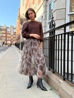 Isabelle Sweater, Chocolate Brown image 8