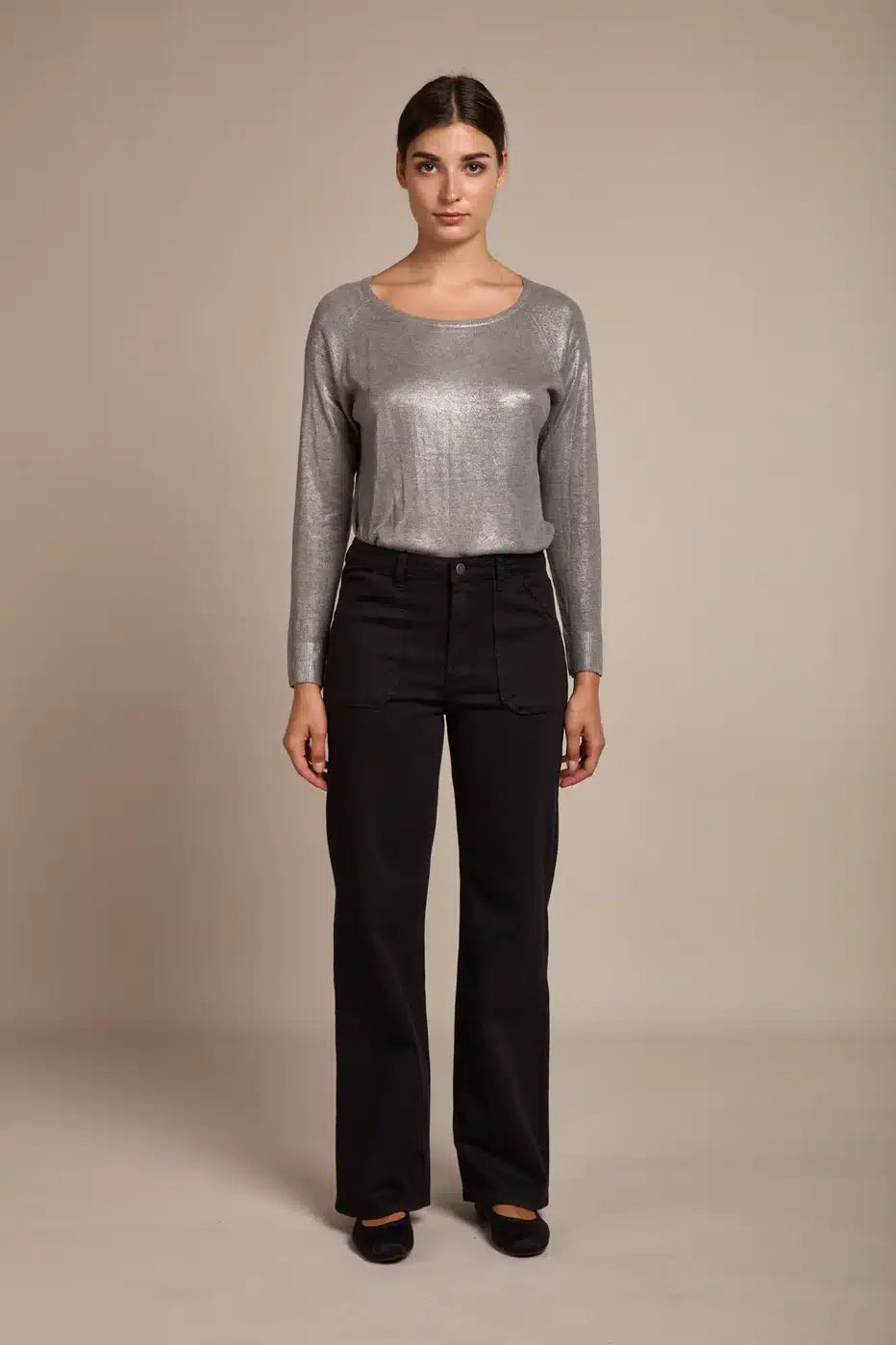 Alder Jean - Wide Leg, Black image 9