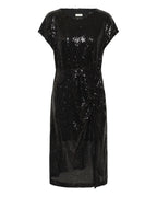 Glimmer Luxury Cocktail Dress, Black