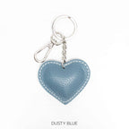 Leather Heart Keyring image 0