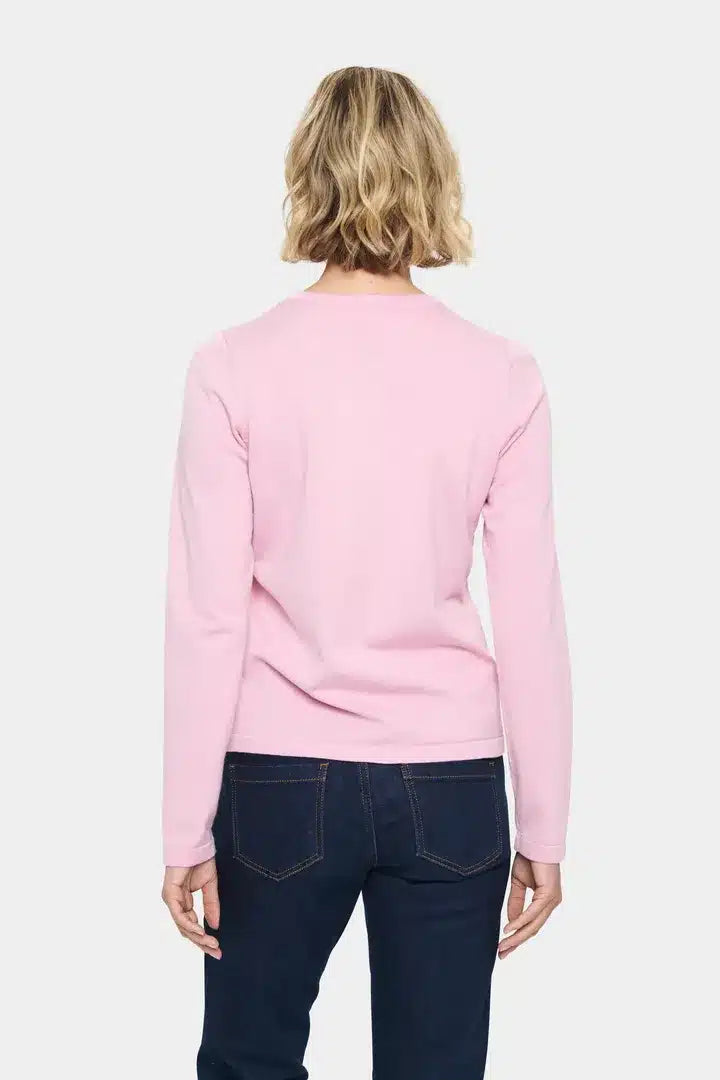 Jemma  Cardigan, Pink Nectar image 3