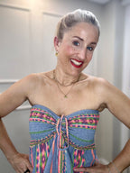 Mabel Dress, Blue image 1