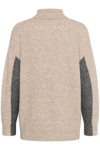 Myttah Pullover, Grey and Beige Melange image 5
