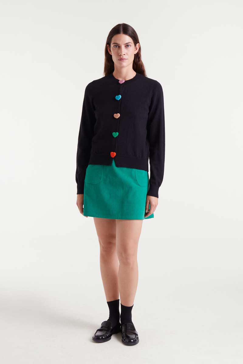 Valeria Cardigan, Black image 4