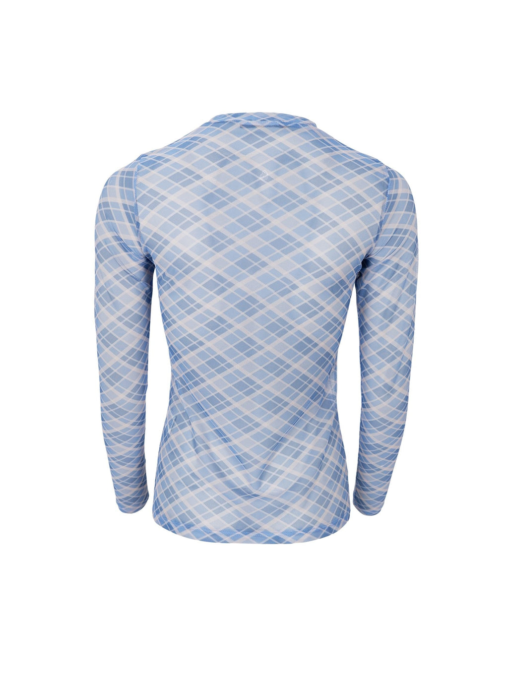 Bcanne Mesh Blouse, Blue Check
