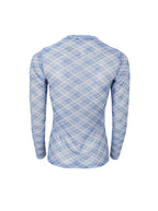 Bcanne Mesh Blouse, Blue Check
