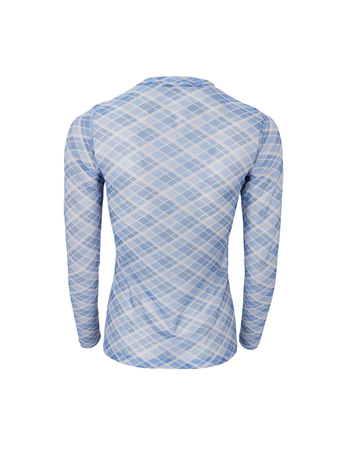 Bcanne Mesh Blouse, Blue Check