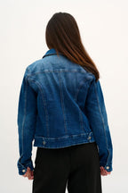 Denim Jacket, Medium Blue wash image 4