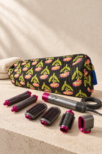 Grand Wash Bag, Black Bloom