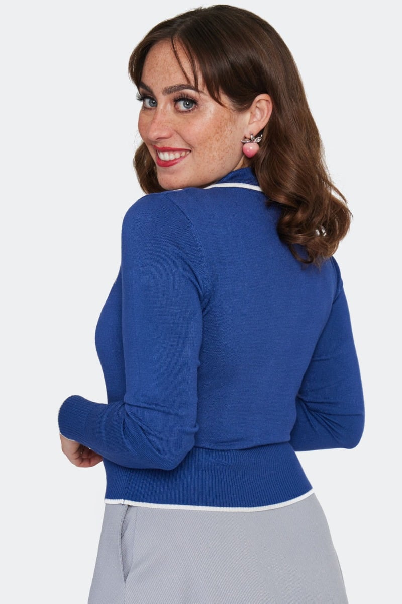 Embroidered Cardigan, Western Floral image 4