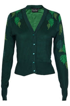 Marian Cardigan, Green Leaf print image 4