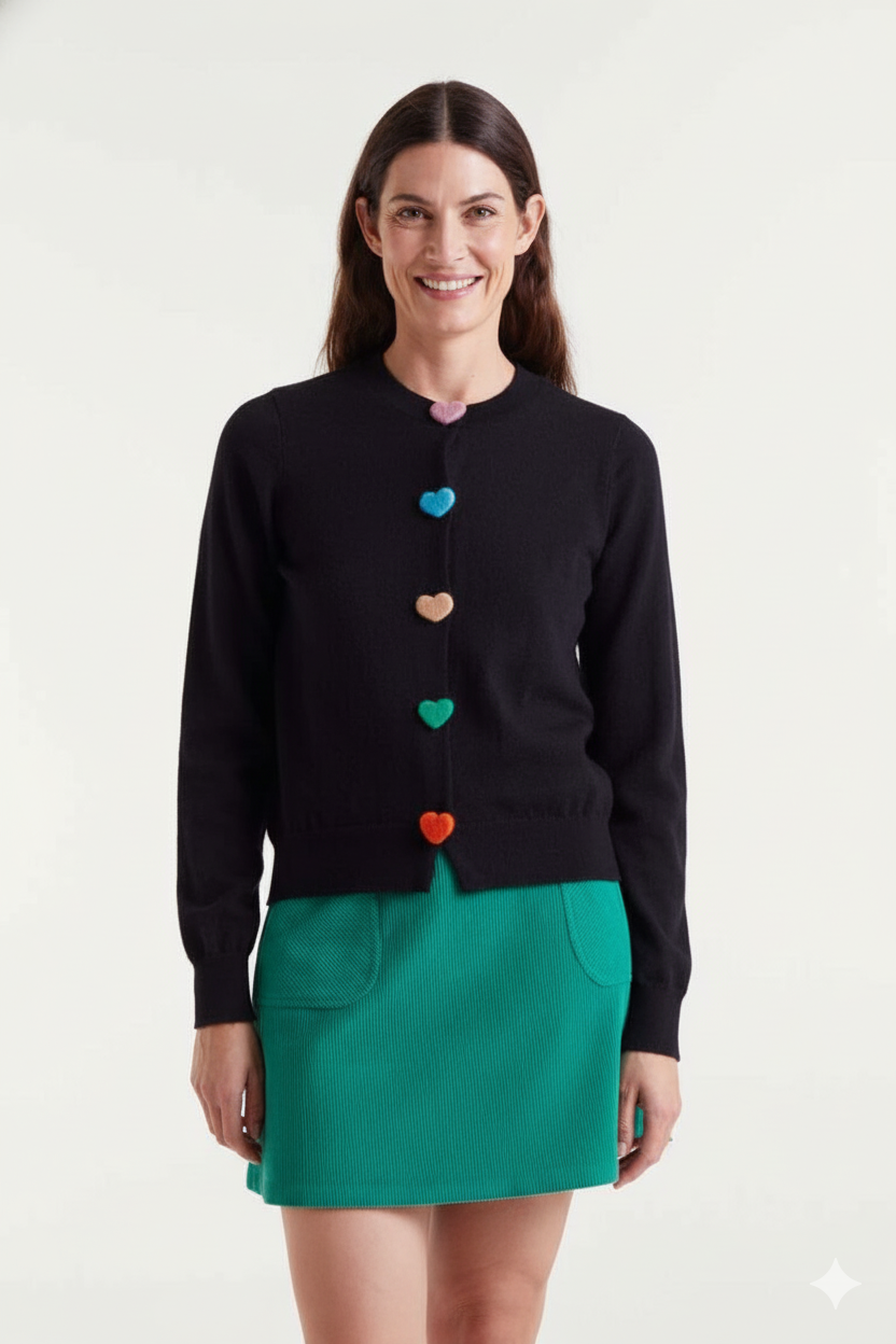 Valeria Cardigan, Black image 0