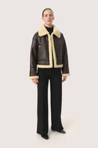 Elora Aviator Jacket, Black image 3