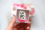 Pink Dalmation Long Ring image 1