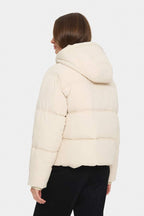 Fey Short Puffer Jacket, Birch image 5