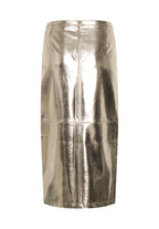 Danila Skirt, Gold — Soaked in Luxury
