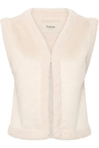 Elektra Waistcoat, Limestone Melange image 1