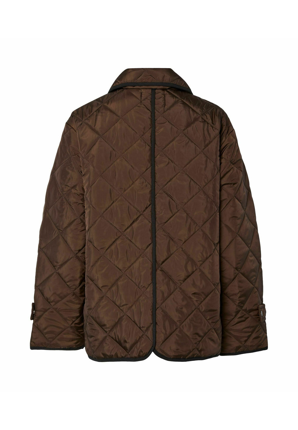 Emily Quilted Jacket, Hot Fudge