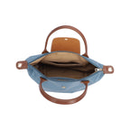 Caserta Small Tote Bag, Denim Blue image 2