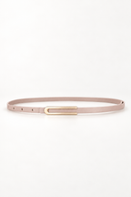 Celine Slim Belt, Blush Leather