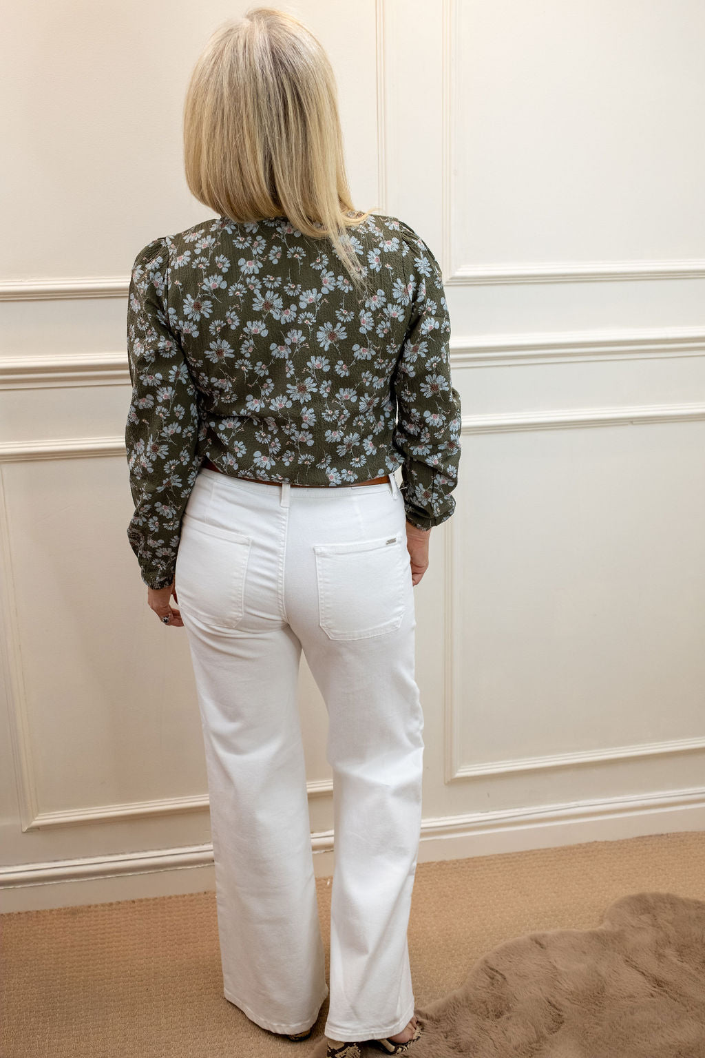 Rowan Jean - Wide Leg, White