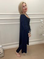 Kitty Lounge Pants, Navy image 1