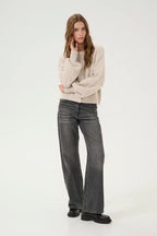 Ellie Cardigan, Feather Grey Melange image 2