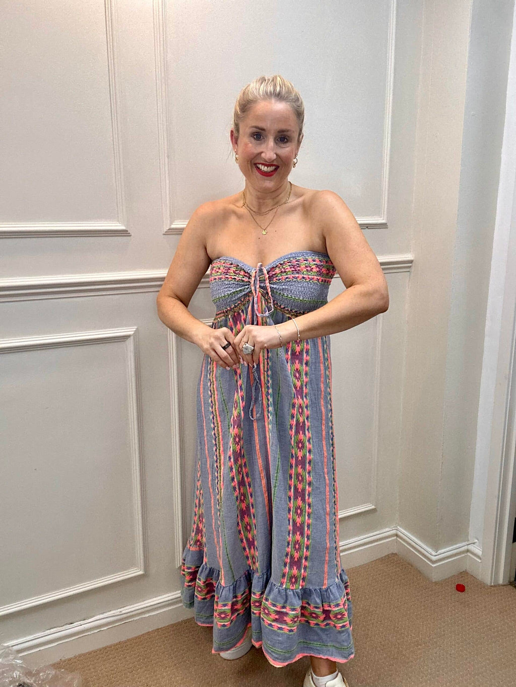Mabel Dress, Blue image 0