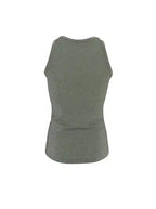 Faye Lurex Vest Top, Olive colour image 2