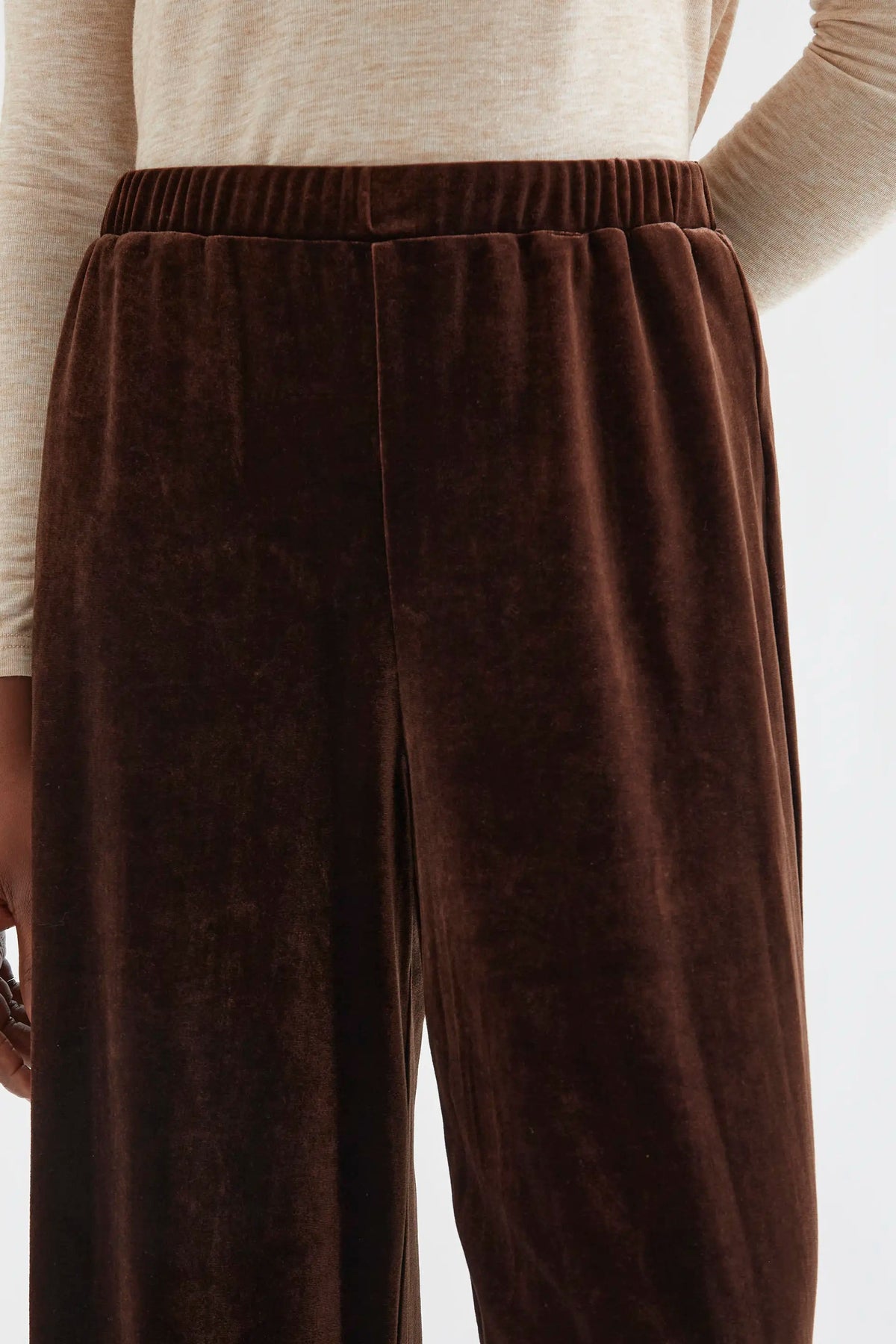 Velvet Trousers, Brown