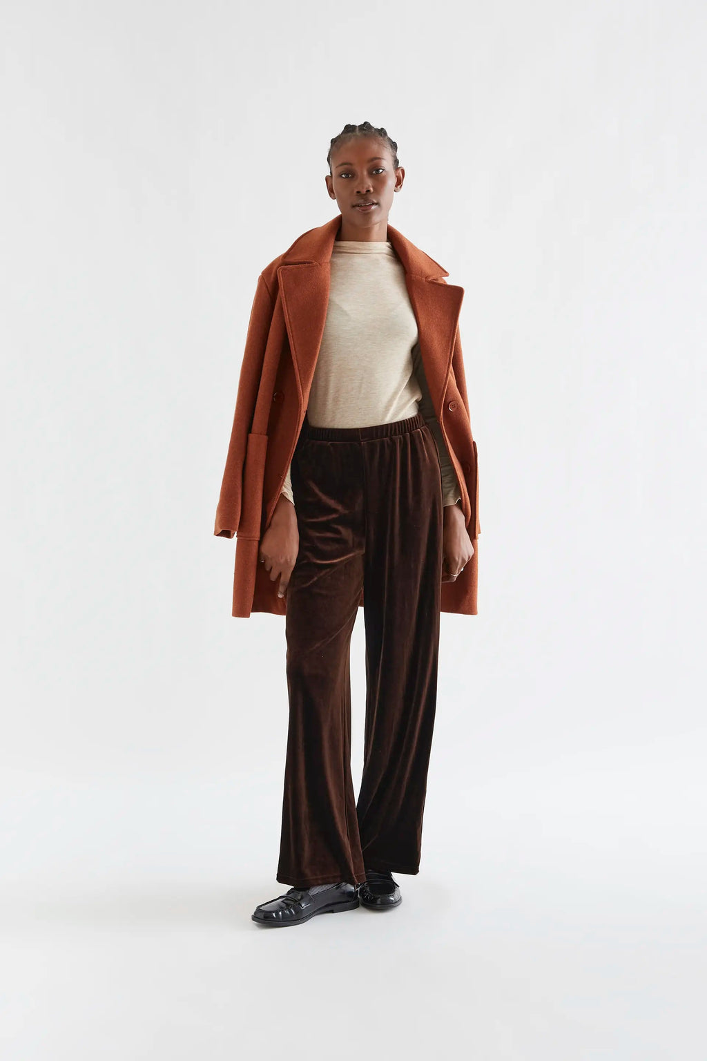 Velvet Trousers, Brown