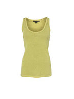 Faye Lurex Vest Top, Yellow colour image 0