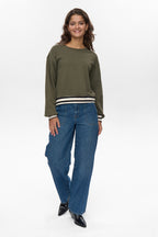 Tada Sweatshirt, Grape Leaf image 2