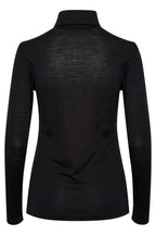 Rollneck Top, Black image 9