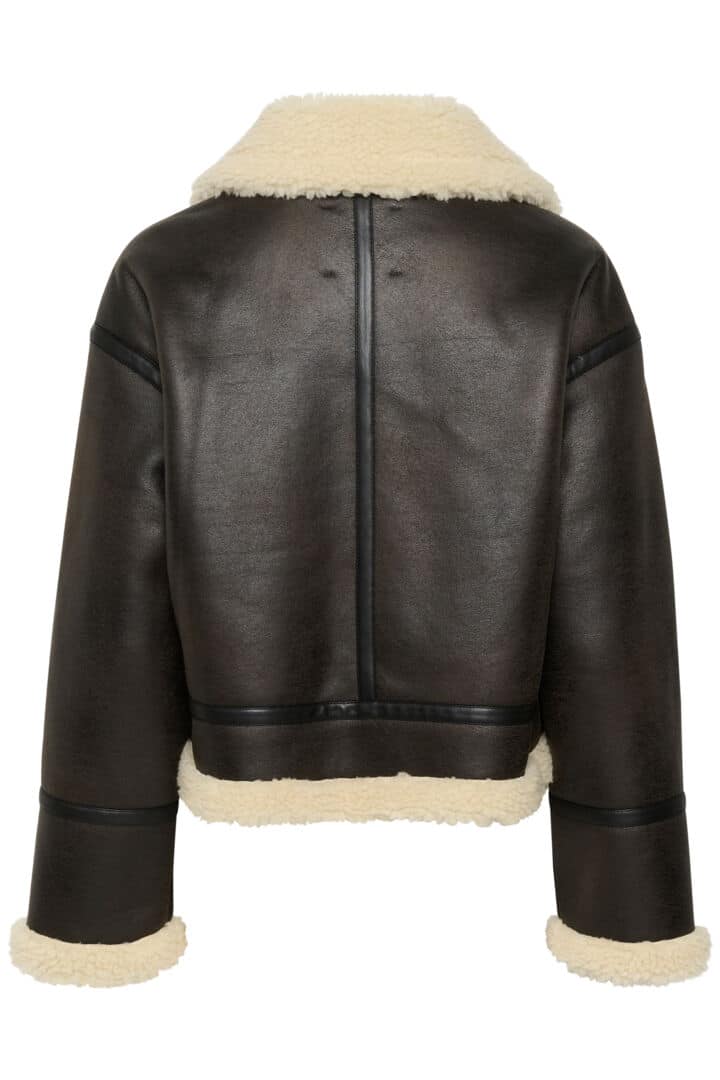 Elora Aviator Jacket, Black image 6