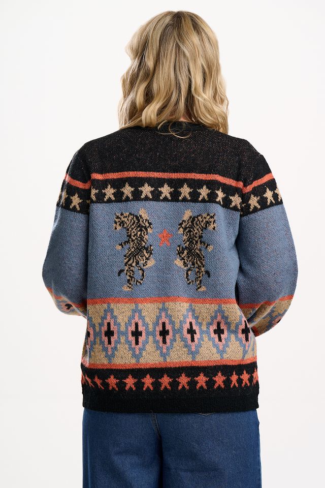 Yvette Cardigan, Multi, Climbing Tigers image 3