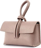 Leather Loop Bag, DustyPink image 0
