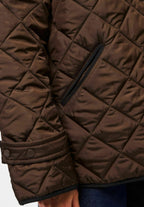 Emily Quilted Jacket, Hot Fudge