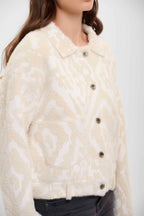 Bubbly Boxy Jacket, Birch ikat image 2