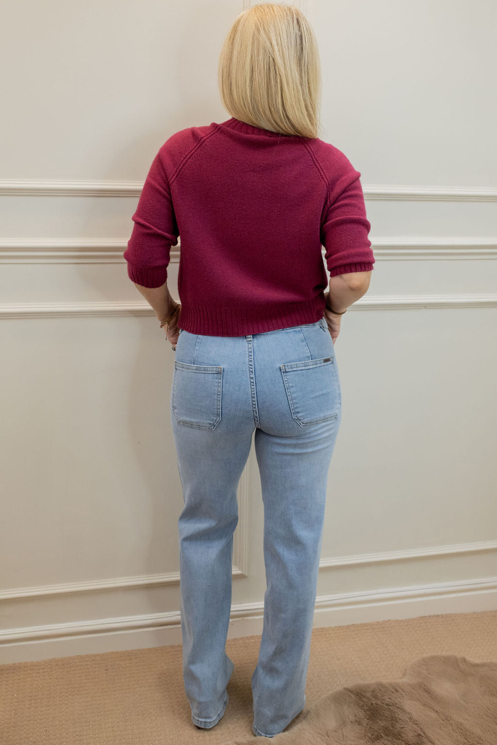 Rowan Jean - Wide Leg, Pale Wash