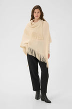 Sivas Knit Poncho, Birch image 2