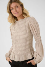 Henva Blouse, Cobblestone image 1