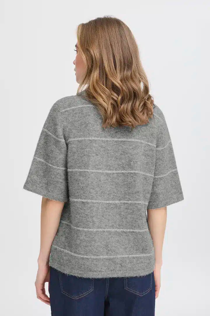 Kendra Pullover, Asphalt Melange image 6